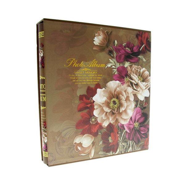 

Фотоальбом Gedeon CR46500WB FLOWER box 10x15/500 brown
