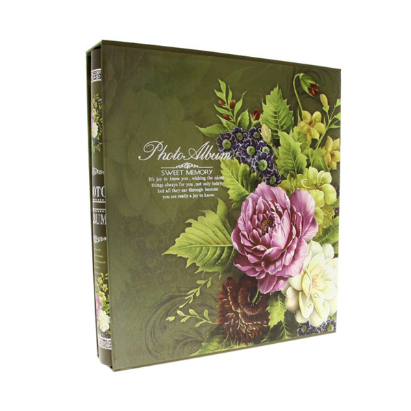 

Фотоальбом Gedeon CR46500WB FLOWER box 10x15/500 green
