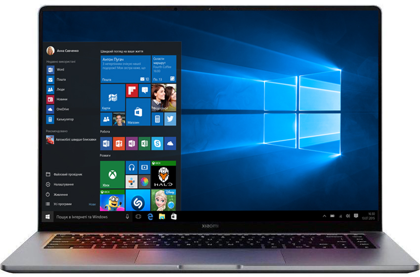 

Ноутбук Xiaomi Mi Notebook Pro 15.6" (JYU4327CN) Silver
