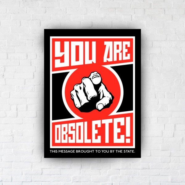 

Картина на холсте IBR Obsolete 90x120 см