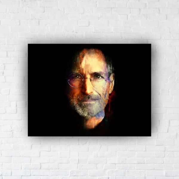 

Картина на холсте IBR Creative Steve Jobs 90x120 см