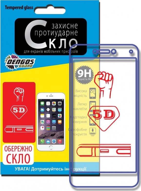 

Защитное стекло Dengos для Apple iPhone 8 Plus/7 Plus White 5D (TGFG-36)