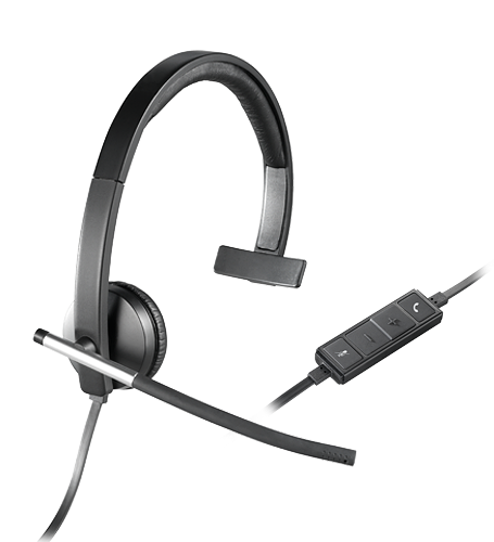 

Гарнитура Logitech H650e Mono (981-000514)