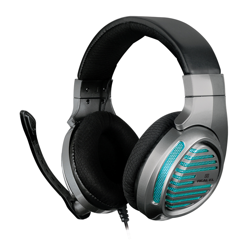 

Гарнитура REAL-EL GDX-7670 GunMetal UAH