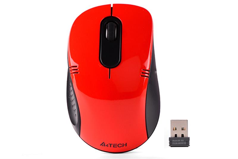 

Мышь беспроводная A4Tech G3-630N Red USB Holeless