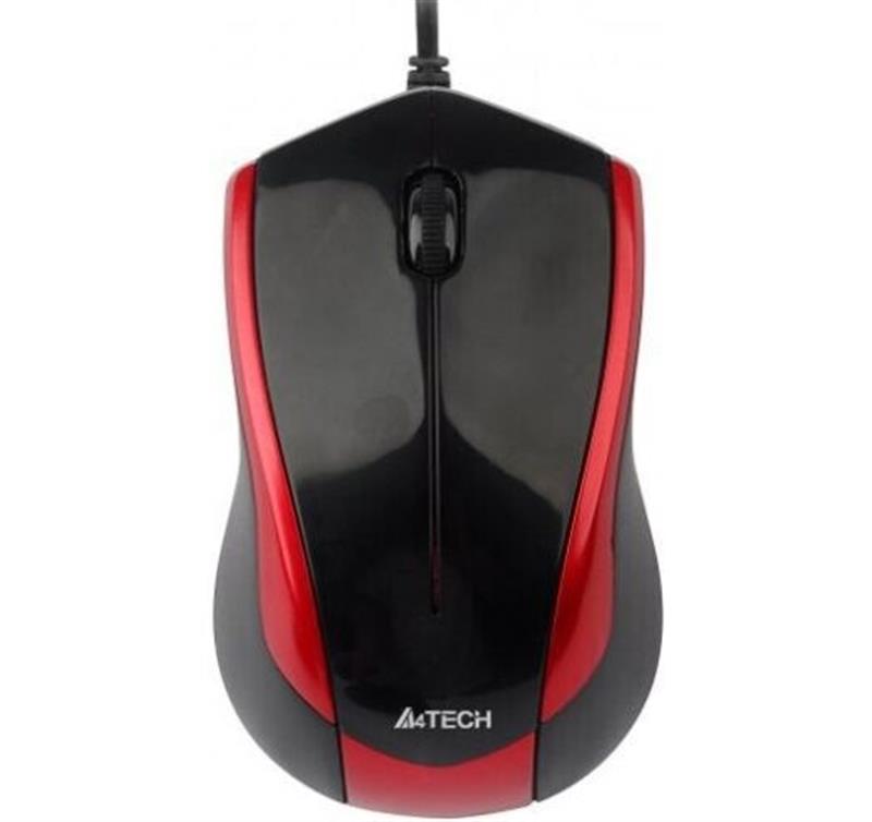 

Мышь A4Tech N-400-2 Red-Black USB V-Track