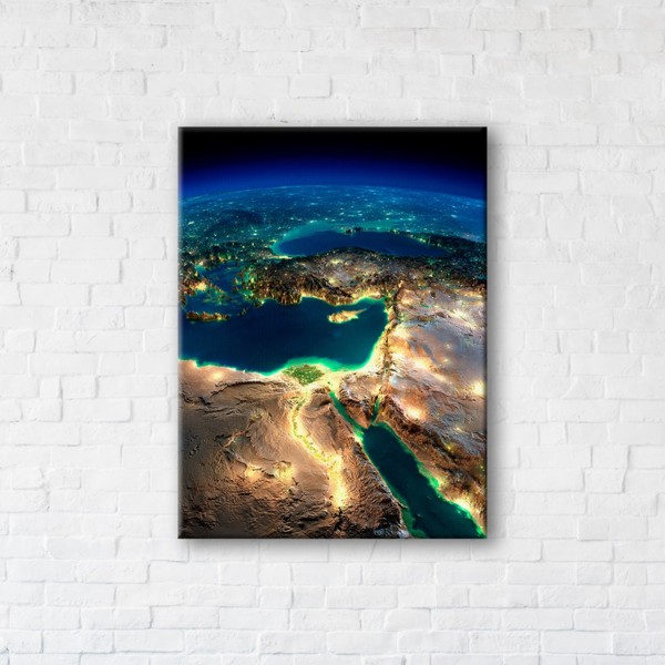 

Картина на холсте IBR Middle East 75x100 см