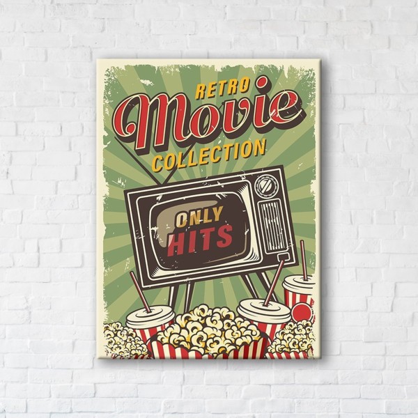

Картина на холсте IBR Movie 50x65 см
