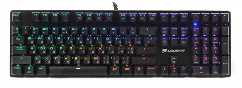 

Клавиатура Cougar Vantar MX Red Switches Black USB