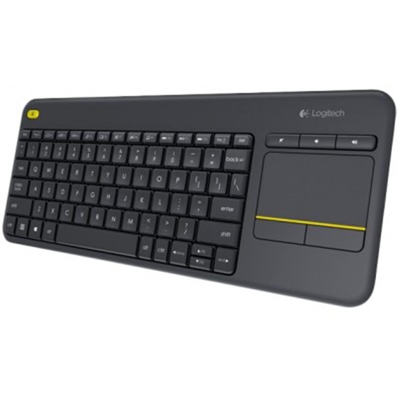 

Клавиатура Logitech Wireless Touch Keyboard K400 Plus RUS Black (920-007147)