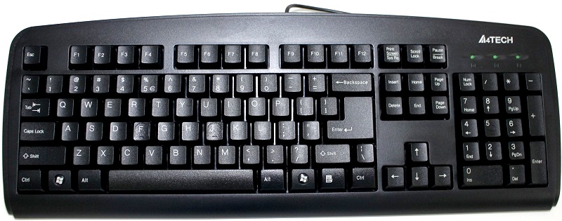 

Клавиатура A4Tech KB-720 Black USB