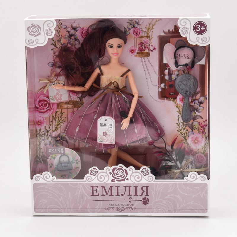 

Кукла Emily Эмили с каштановыми волосами 30 см
