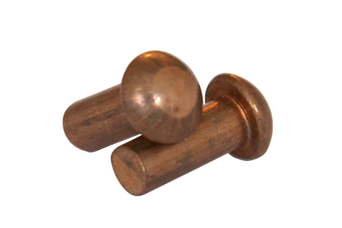 

Заклепка DIN 660 M6x12 мідь, 500 шт.