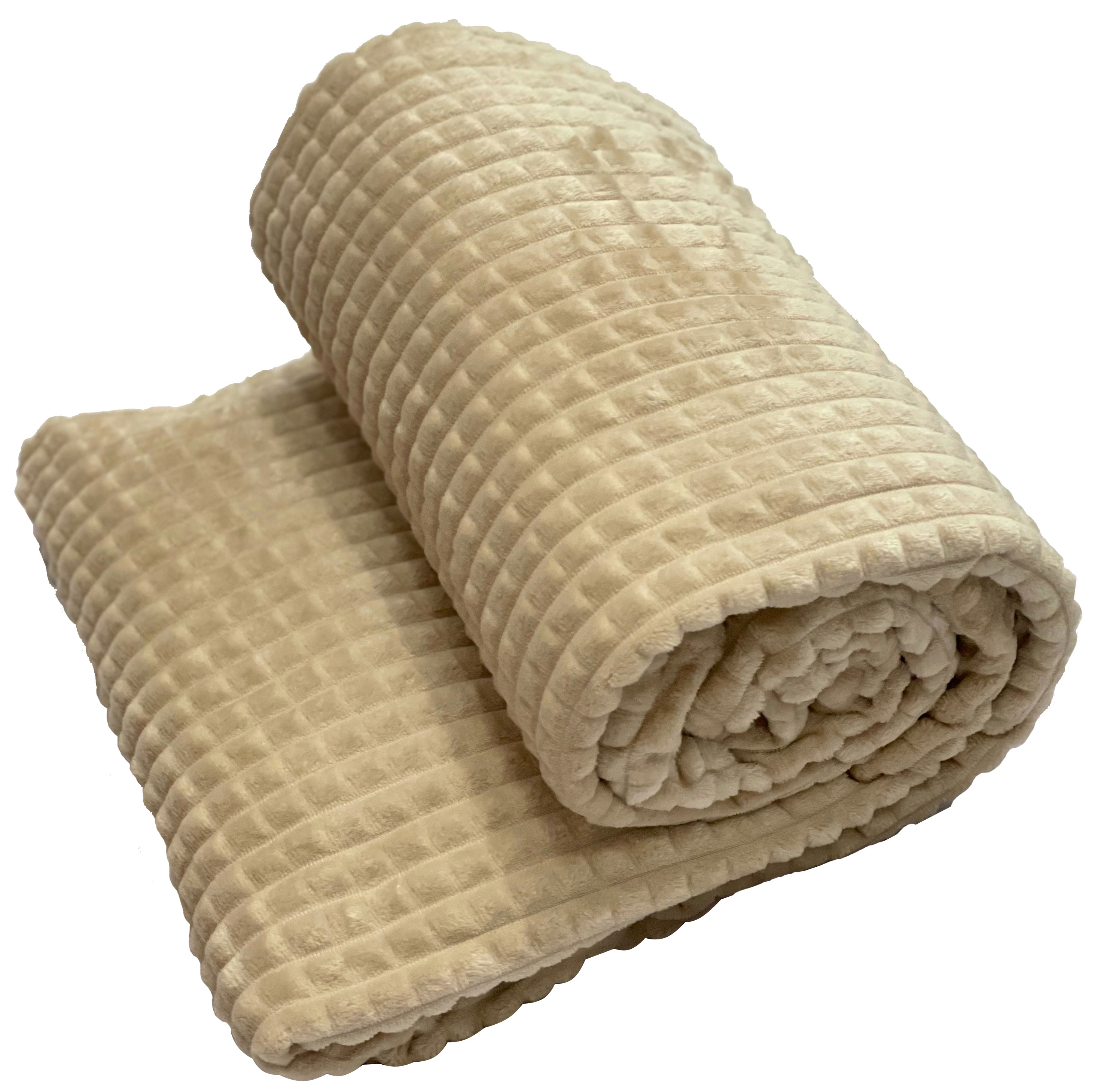 

Плед-Покрывало Novita Люкс Ecotton Greish Beige 200х220