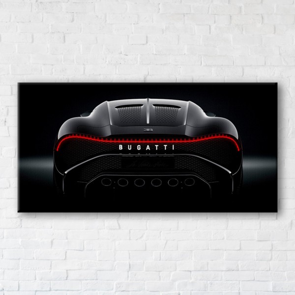 

Картина на холсте IBR Bugatti 50x100 см