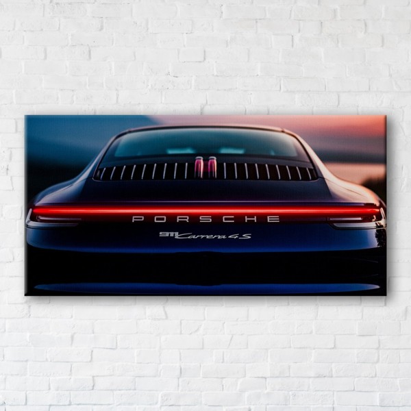 

Картина на холсте IBR Porshe 90x180 см