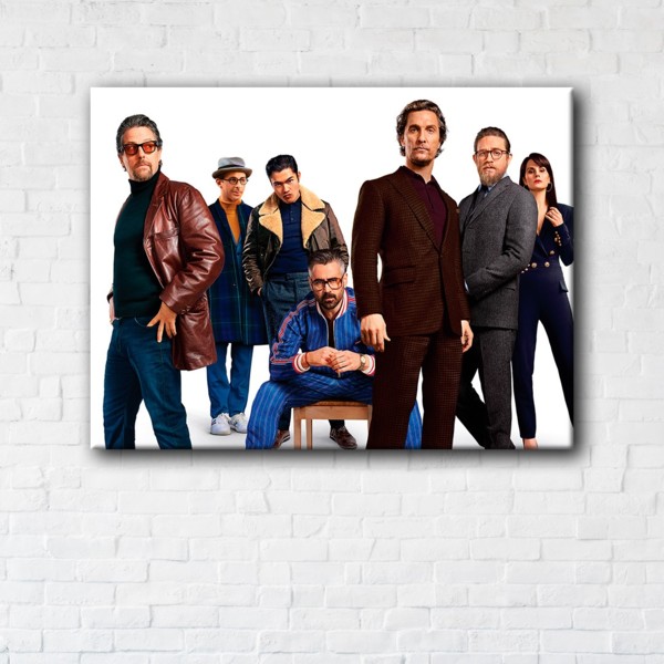 

Картина на холсте IBR Gentlemen 50x65 см