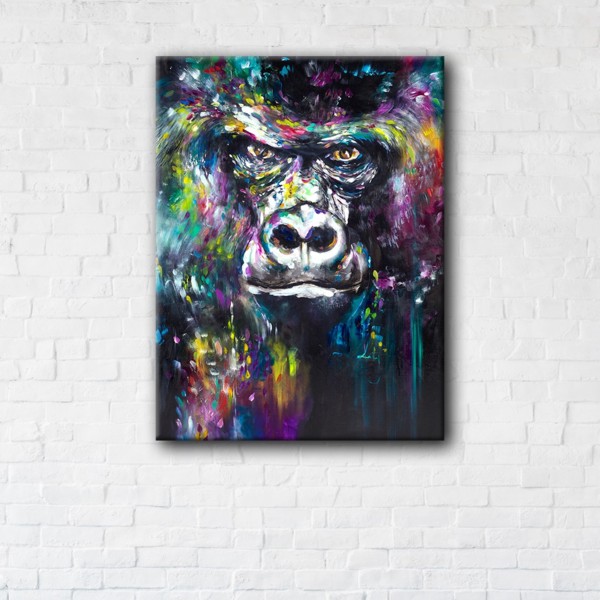 

Картина на холсте IBR Monkey Art 75x100 см
