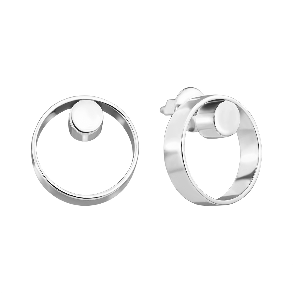 

Серебряные серьги-пуссеты 000132378