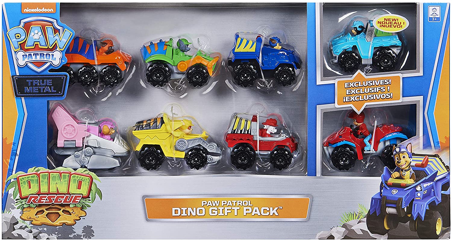 

Набор Щенячий Патруль 8 машин метал Paw Patrol 8 Dino Gift Pack 6056889