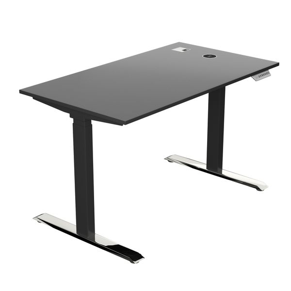 

Стіл з регульованою висотою E-table UNIVERSAL 4003H - Графіт Чорний Хром