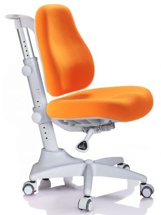 

Кресло детское Mealux Match gray base обивка оранжевая однотонная / серое основание Y-528 KY