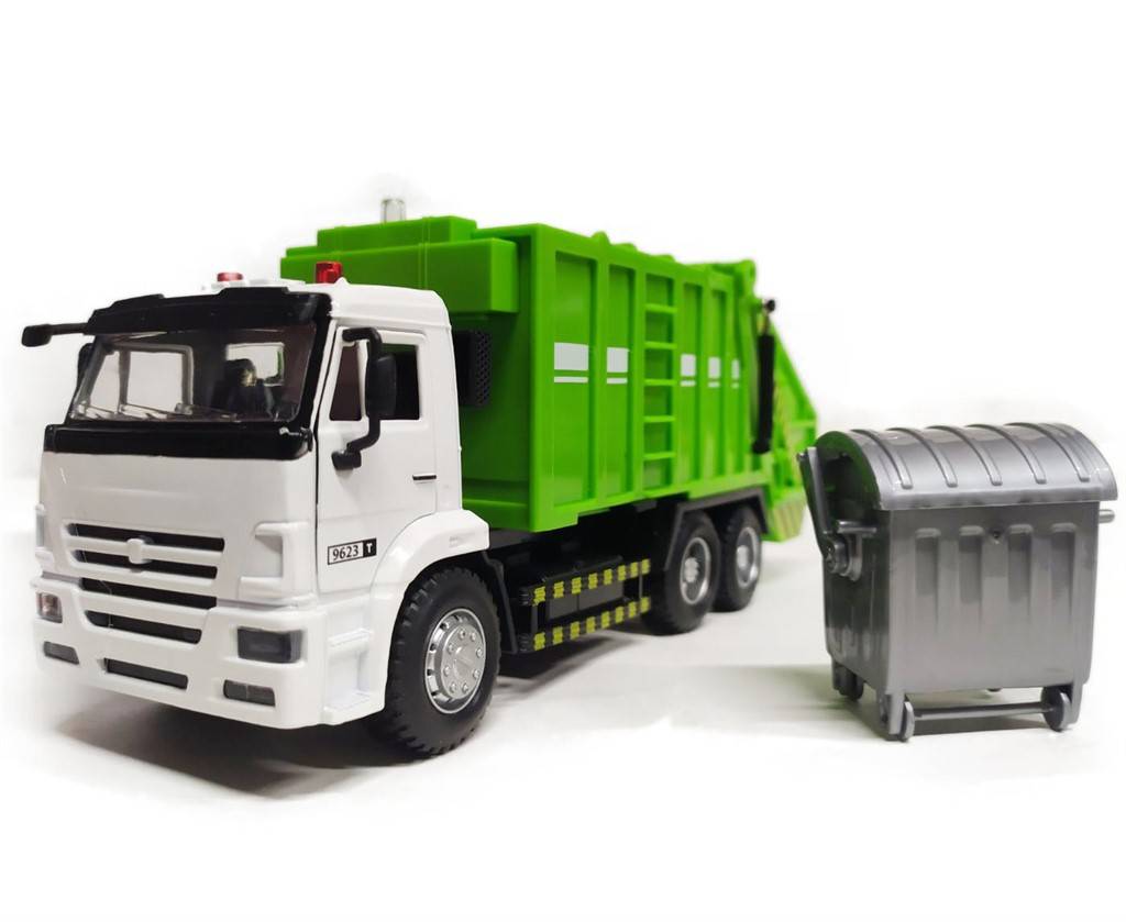 

Машинка Play Smart Мусоровоз Автопарк 9623A
