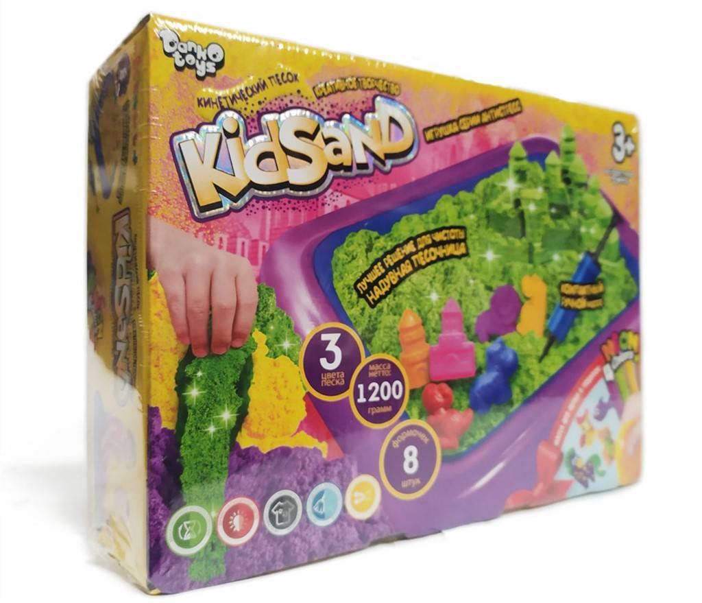 

Кинетический Песок Danko Toys Kid Sand KS-02-02