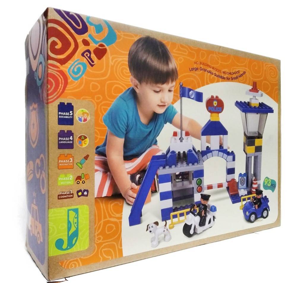 

Детский Конструктор A-Toys Полицейский Участок 8188D
