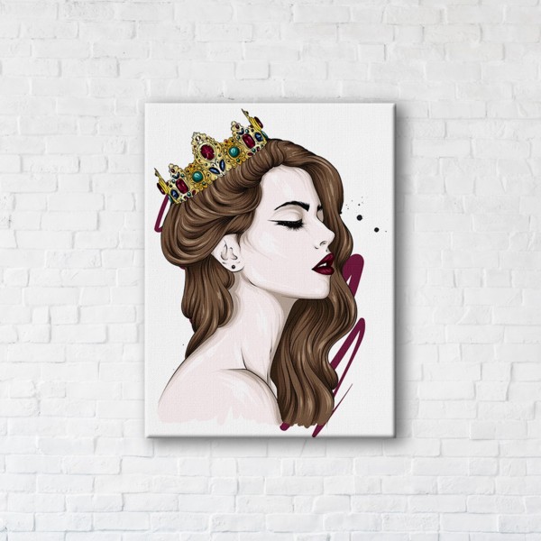

Картина на холсте IBR Princess 45x60 см