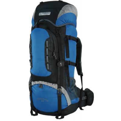 

Рюкзак Terra Incognita Mountain 80 blue / black