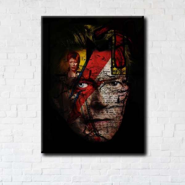 

Картина на холсте IBR David Bowie 110x145 см