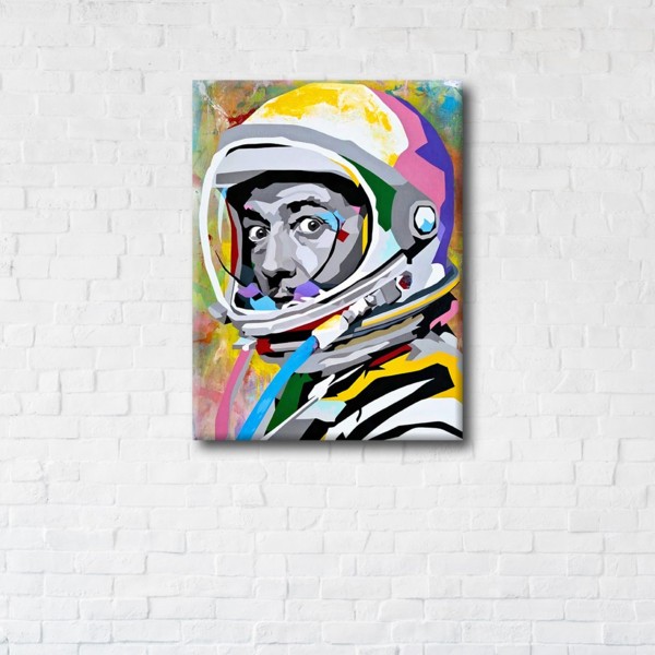 

Картина на холсте IBR Astronaut Dali 90x120 см