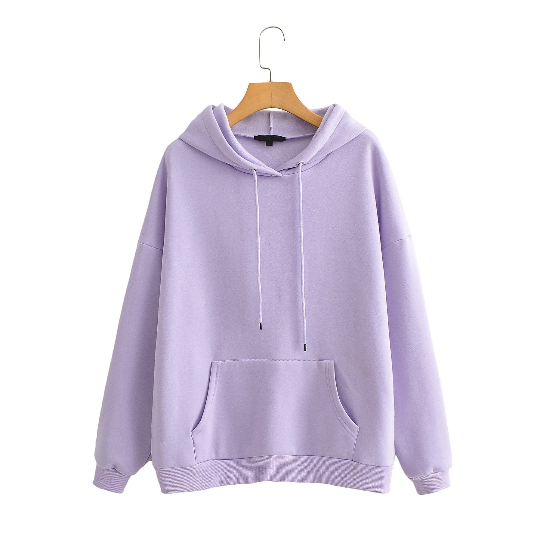 

Худи женское утепленное oversize фиолетовое Violet Berni Fashion (M) Фиолетовый