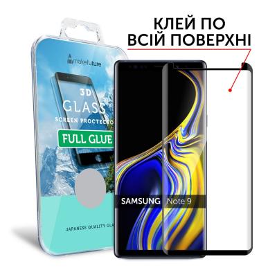 

Стекло защитное MakeFuture для Samsung Note 9 3D Black Full Glue (MG3DFG-SN9)