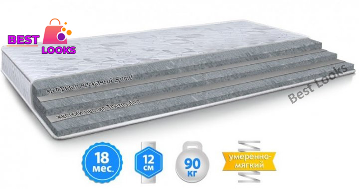 

Матрас двусторонний 80х200 Велам СТАНДАРТ