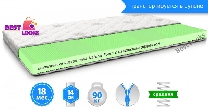 

Матрас ортопедический 140х200 MatroLuxe MINT