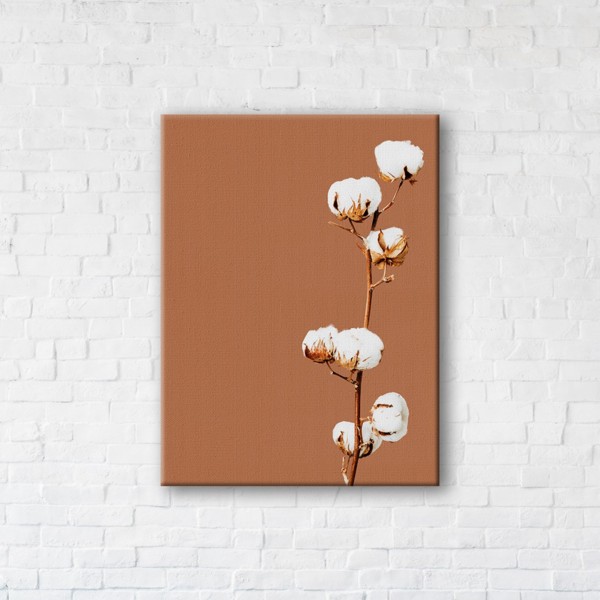 

Картина на холсте IBR Brown Cotton 90x120 см
