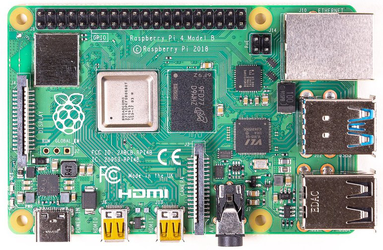 

Мінікомп'ютер Raspberry PI 4 Model B 4 GB (RPI4-MODBP-4GB)