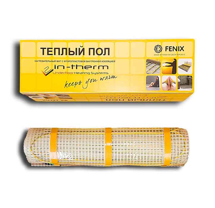 

Нагревательный мат InTherm 200 11.6 м.кв - 2330Вт