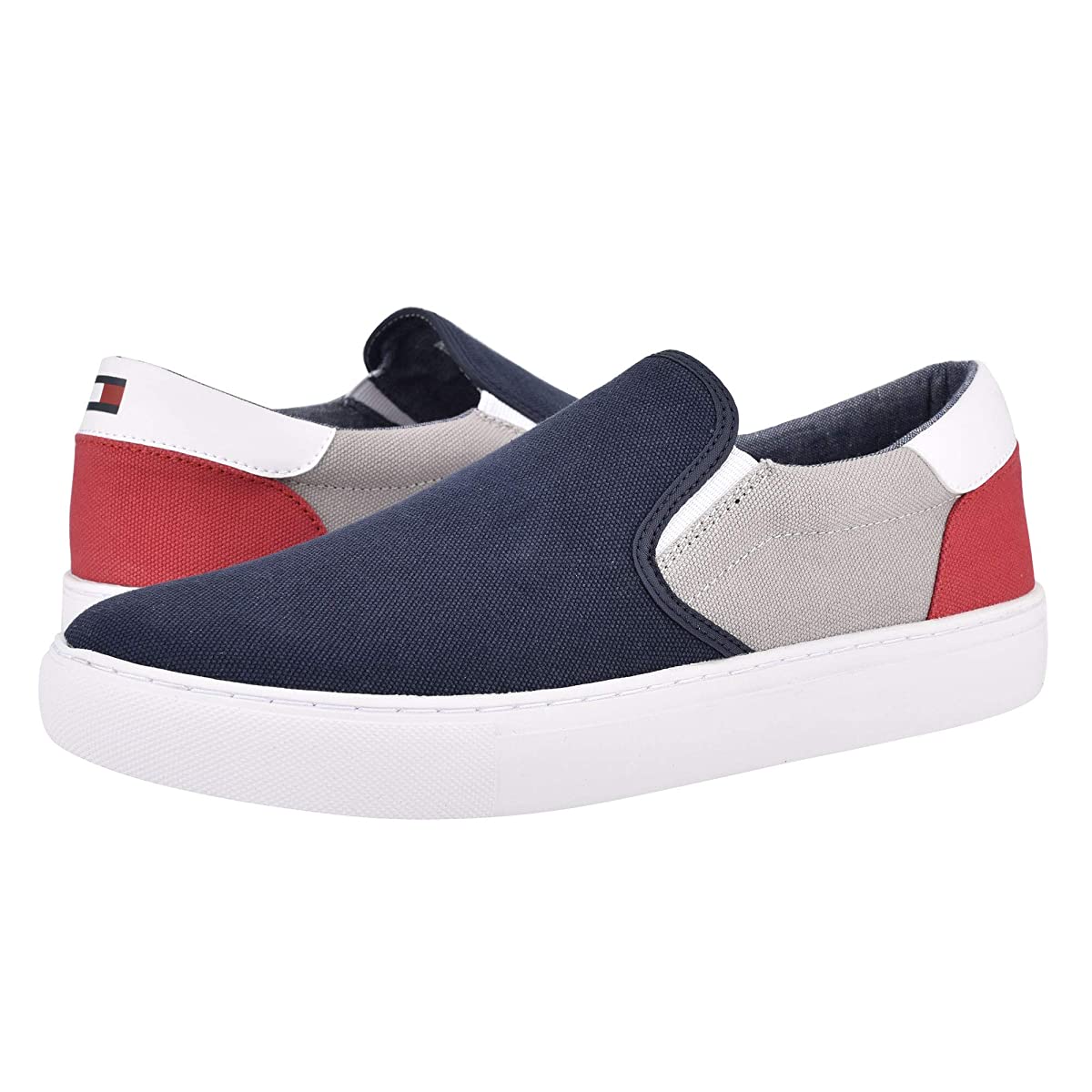 

Слипоны Tommy Hilfiger Balley 2 Navy/Grey/Red, 45 (295 мм)