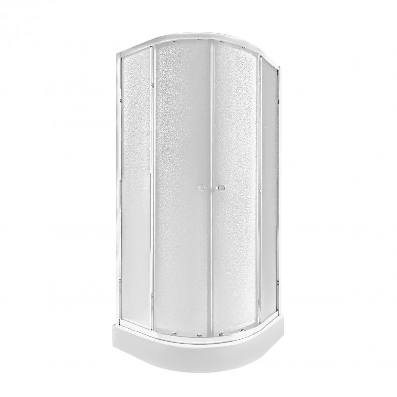 

Душевая кабина QT PRESTO CRM1088AP5 + поддон UNIARC 308815, полукруг, 80x80, с сифоном