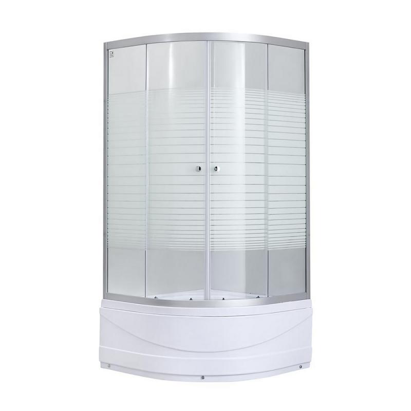 

Душевая кабина Lidz WIEŻA SC80x80.SAT.HIGH.L, высокий, стекло Linie 4мм