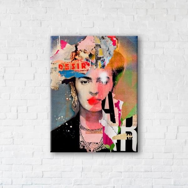

Картина на холсте IBR Frida Kahlo 110x145 см