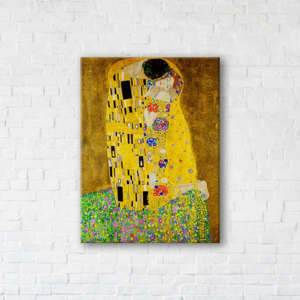 

Картина на холсте IBR The Kiss (Gustav Klimt) 50x65 см