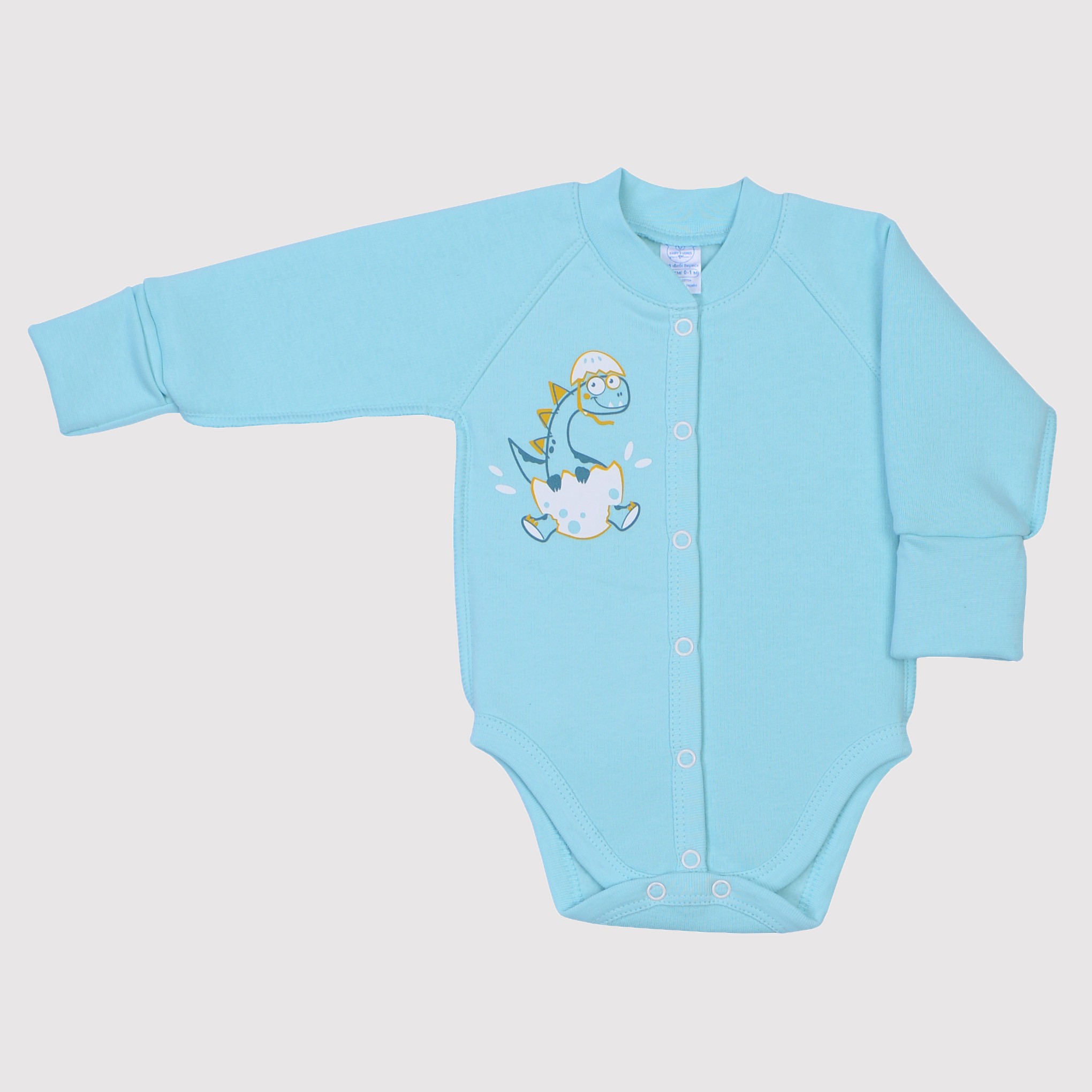 

Боди утепленное Baby Veres 102.101-13-4910 Blue Tint 80 см Мятное