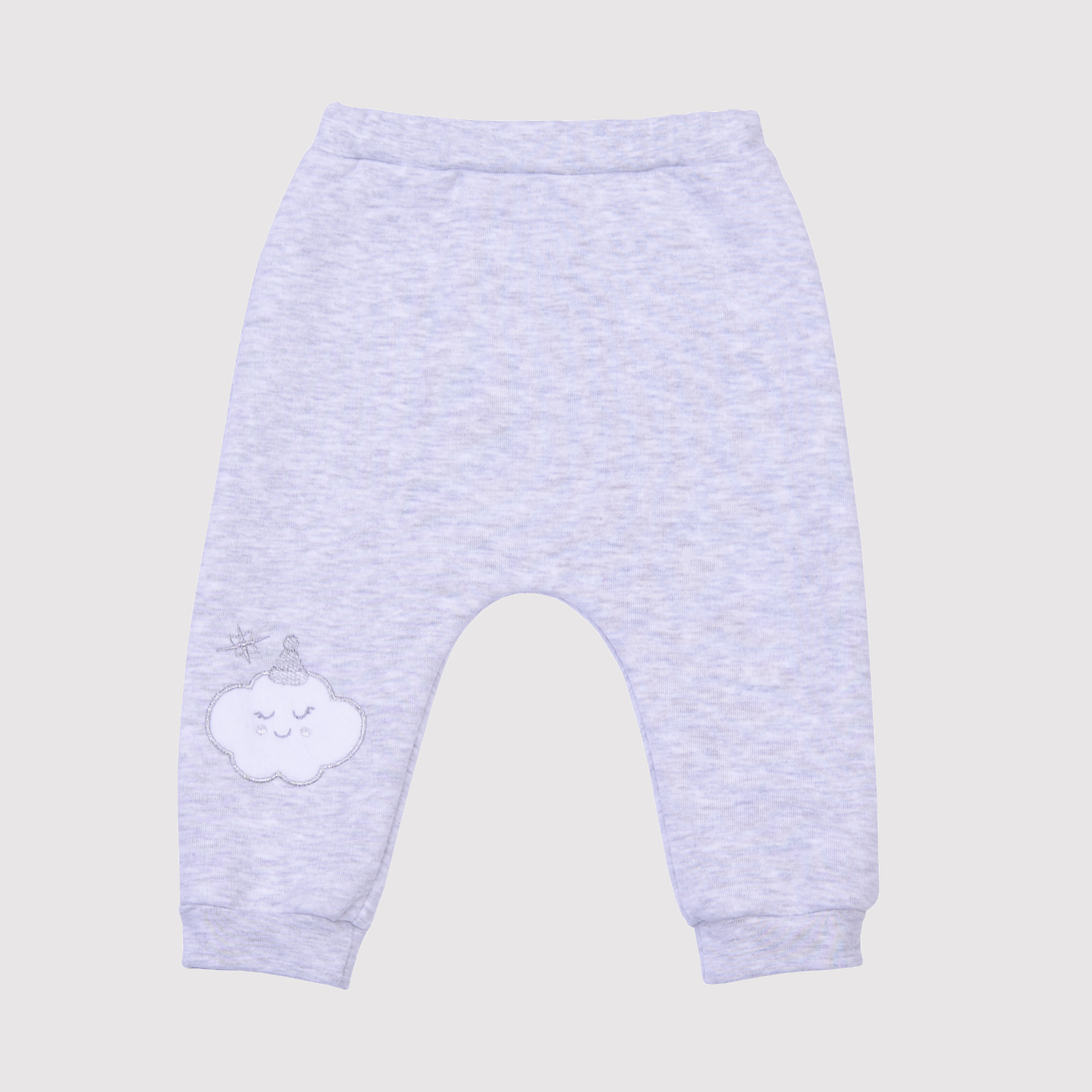 

Штанишки утепленные Baby Veres 104-2.67-5-13-4108 Nimbus Cloud 74 см Серые