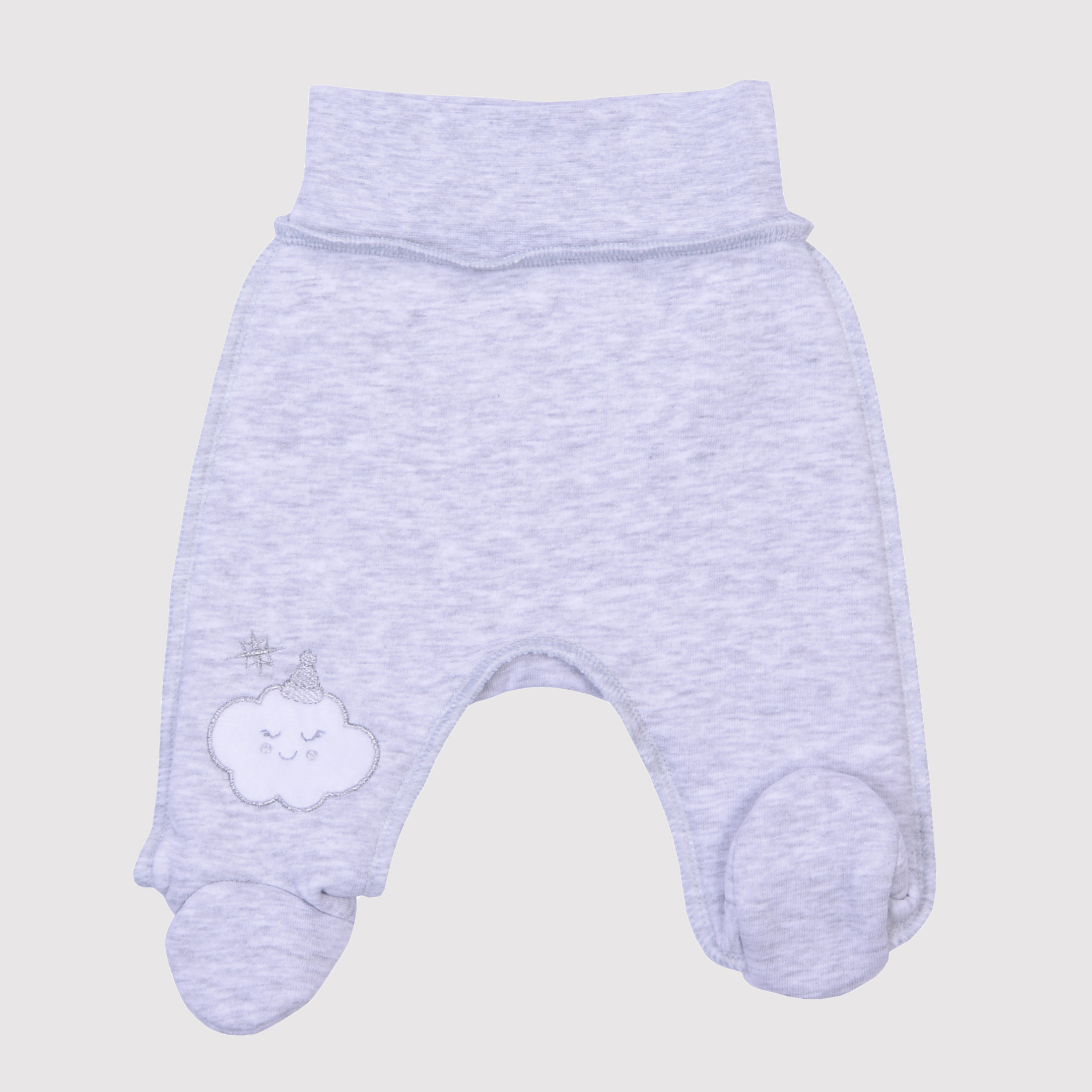 

Ползунки утепленные Baby Veres 104.67-5-13-4108 Nimbus Cloud 56 см Серые