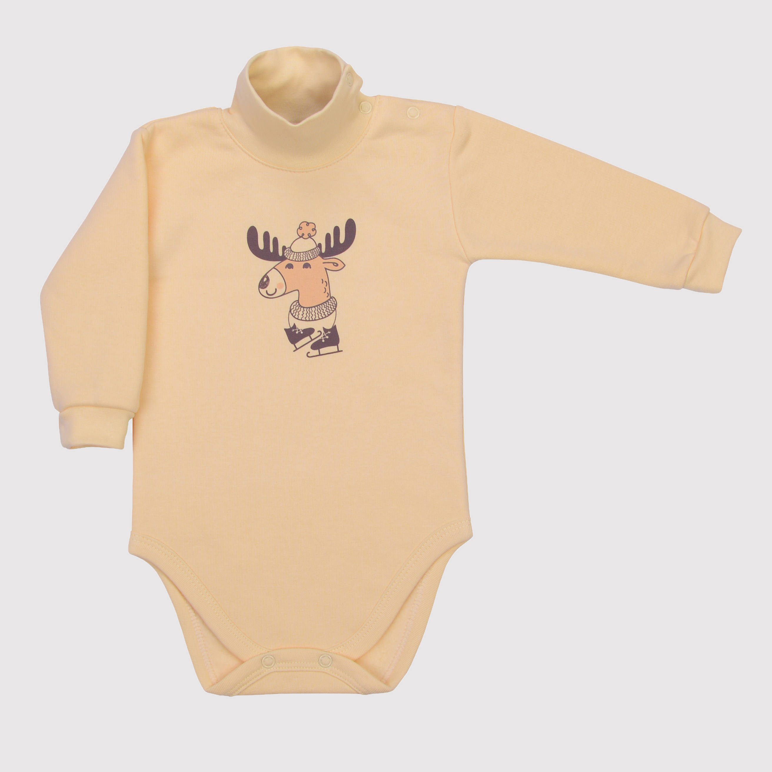 

Боди-гольф утепленный Baby Veres 102-3.100-12-0715 Double Cream 86 см Желтый