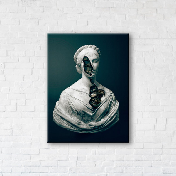 

Картина на холсте IBR Greek art woman 110x145 см